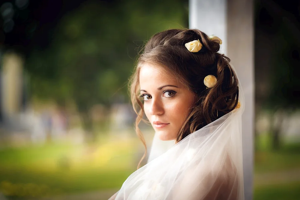 Swept back hairstyles