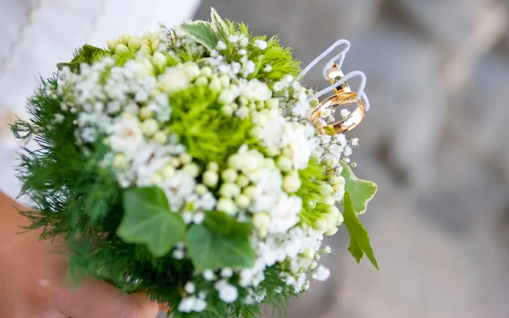 Bouquet of Gypsophila