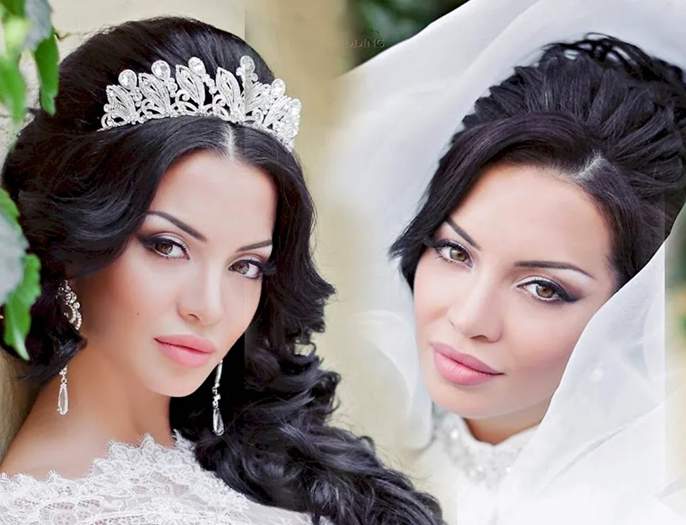 Wedding make-up and hairstyles