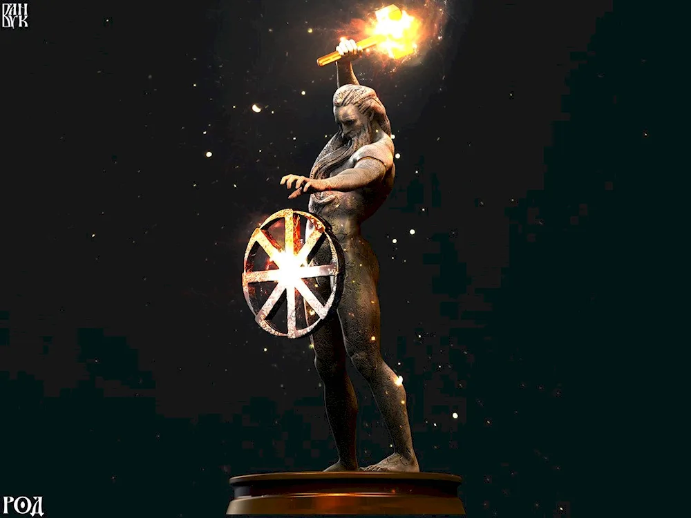 Svarog the God- blacksmith