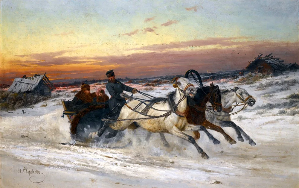 Sverchkov Nikolai Yegorovich troika