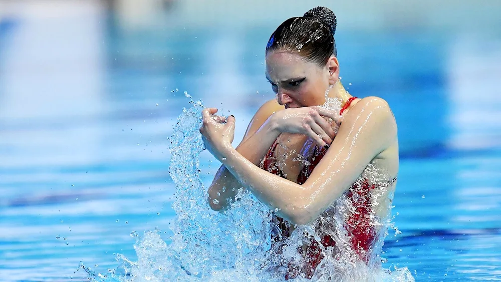 Svetlana Kolesnichenko synchronised