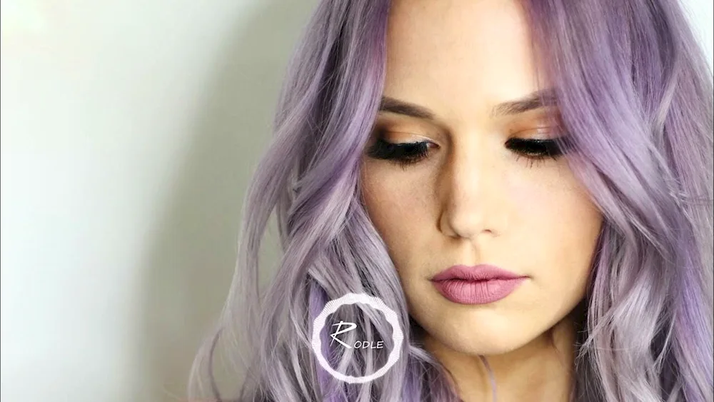 Light purple hair