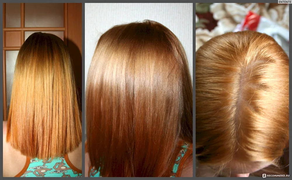 Blonde hair colouring