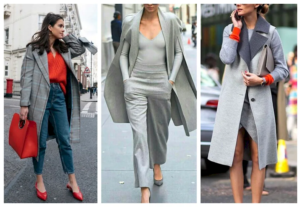 Light grey coat