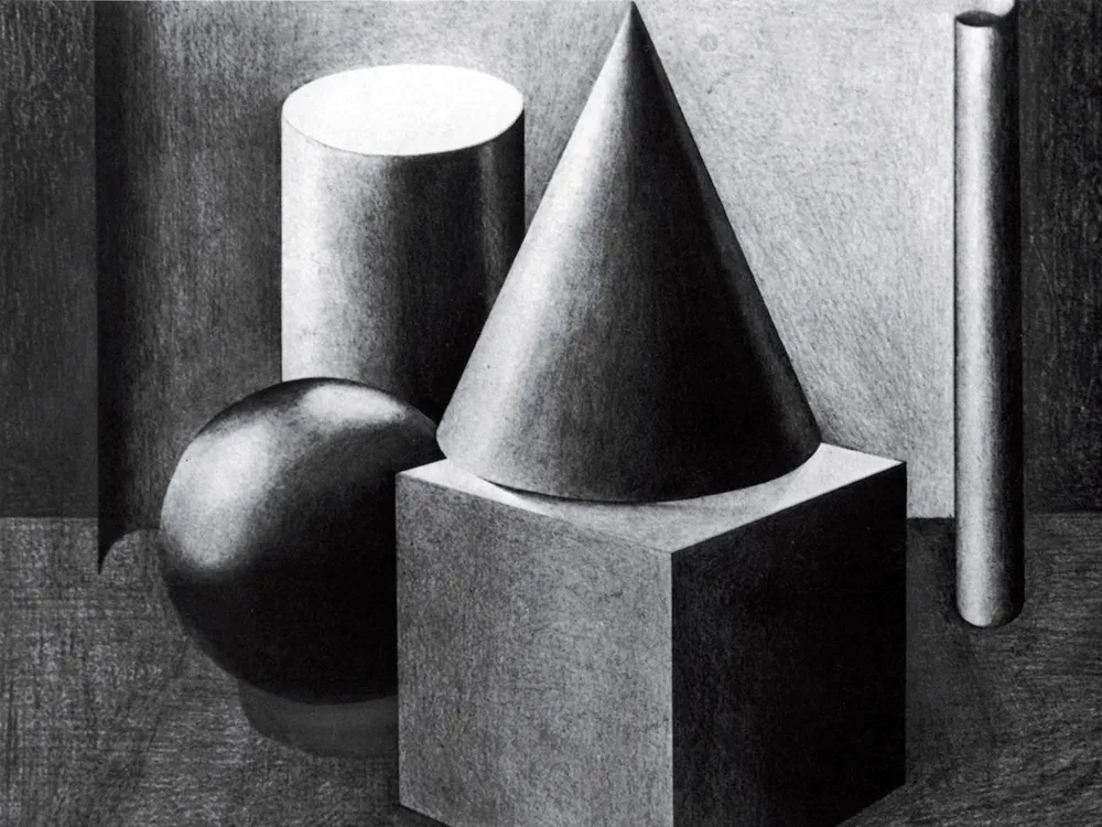 Gypsum geometric figures
