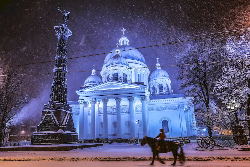 Petersburg in winter