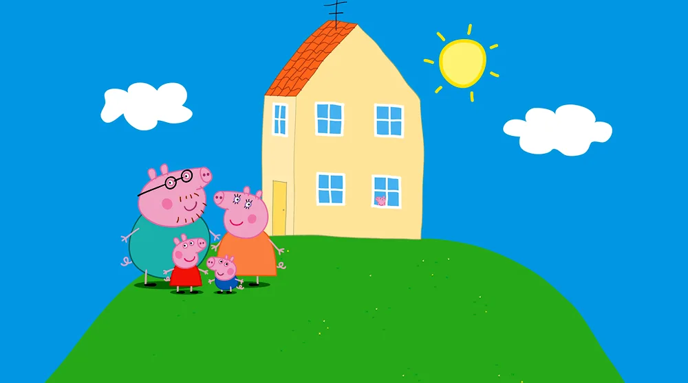 Svine. Peppa House