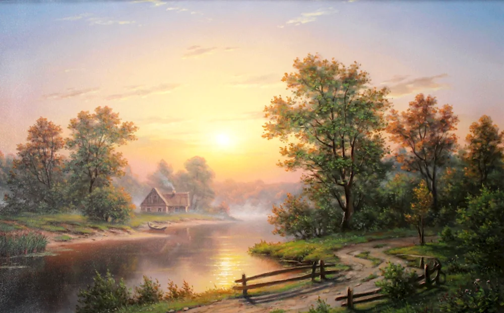 Alexey Vladimirovich Sychev Landscape Painting