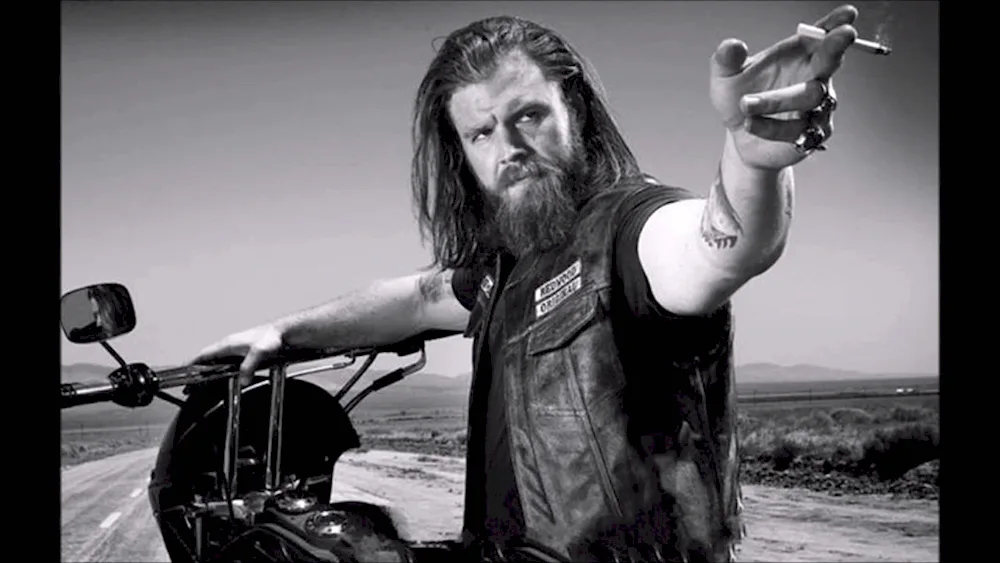 Sons of anarchy Jax and redhead