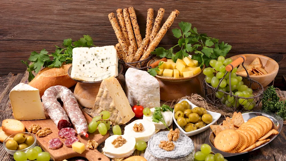 Vegetables and fruits