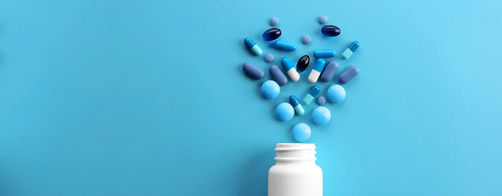 Pills background