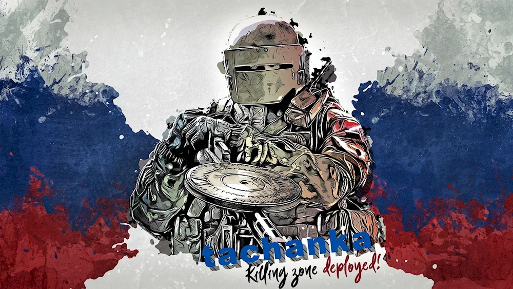 Russian soldier art