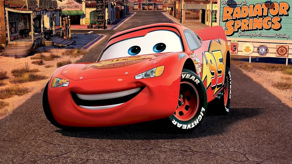 Lightning McQueen cartoon