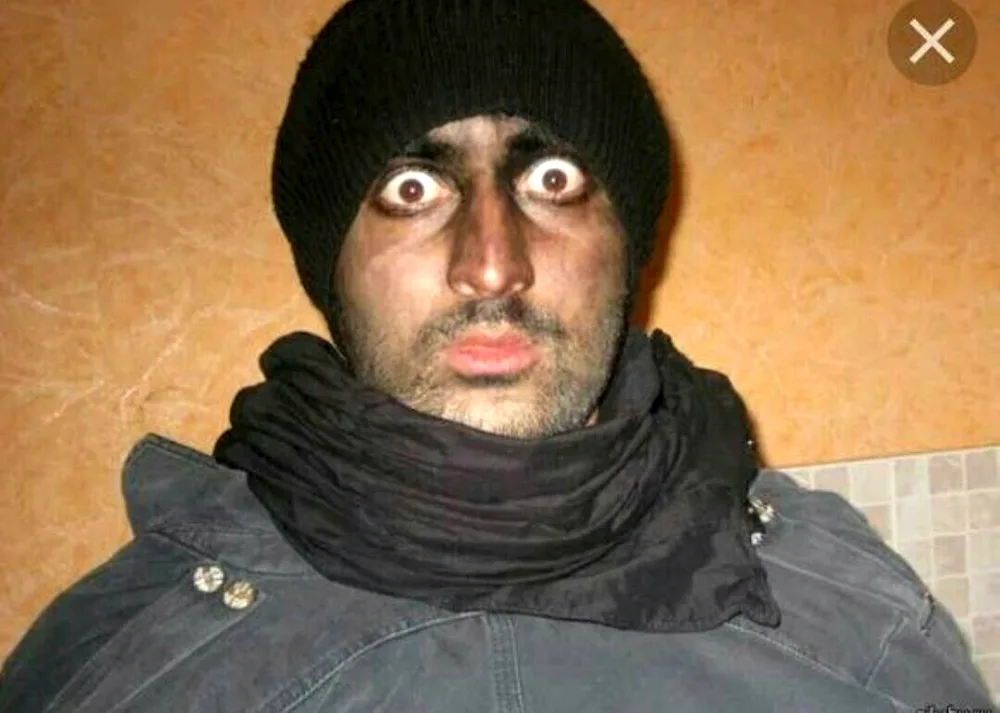 Tajik in a hat