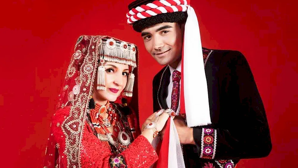 Uzbek national costume Khorezm