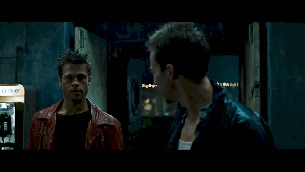 Tyler Durden and Edward Norton