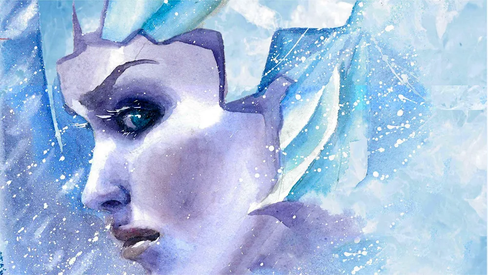 Inna Kuzubova Snow Queen Artist