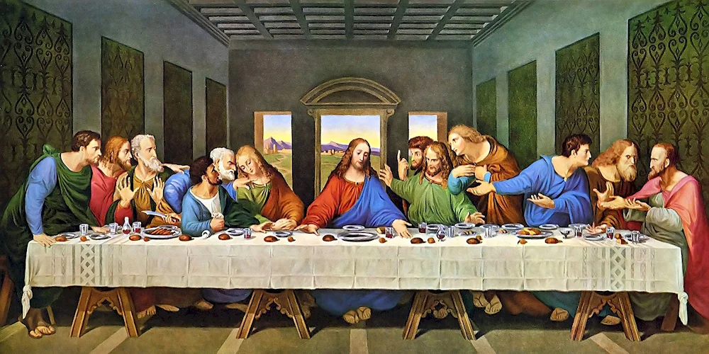 The Last Supper of Leonardo da Vinci