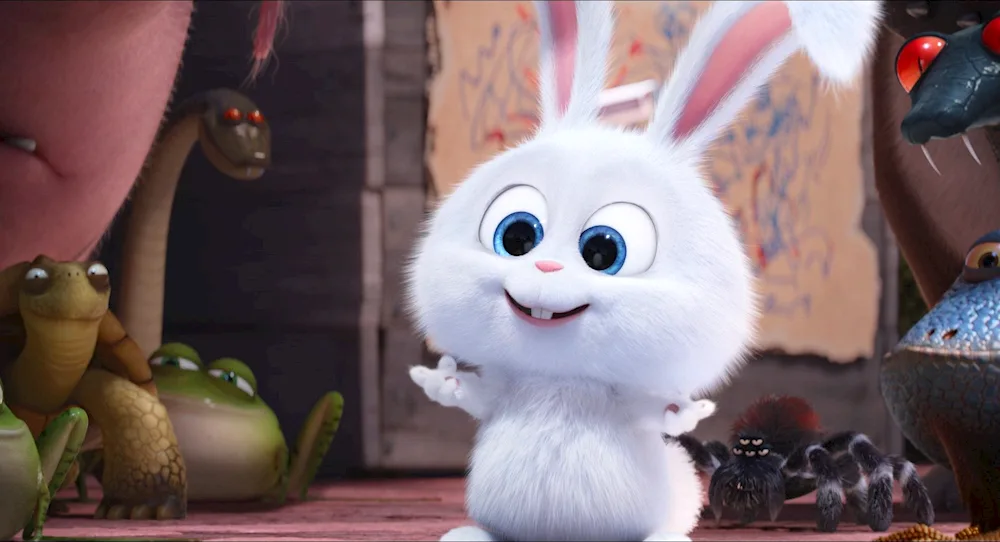 The rabbit snowball The Secret Life of Pets 1