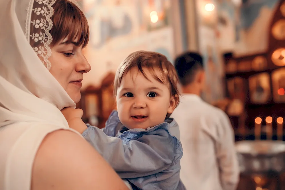 Baptismal photographer Moscow