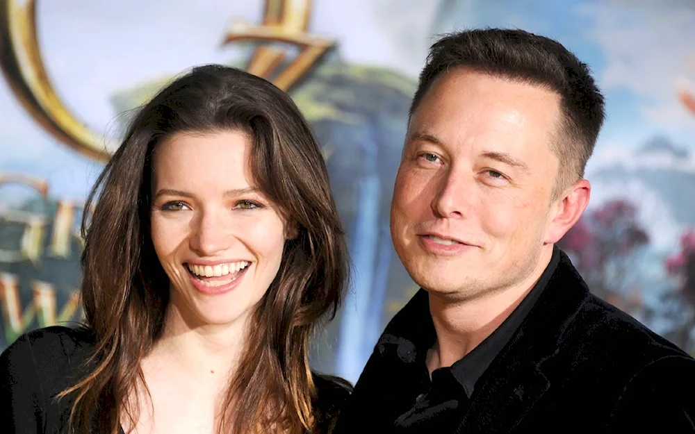 Talula Riley and Ilon Musk