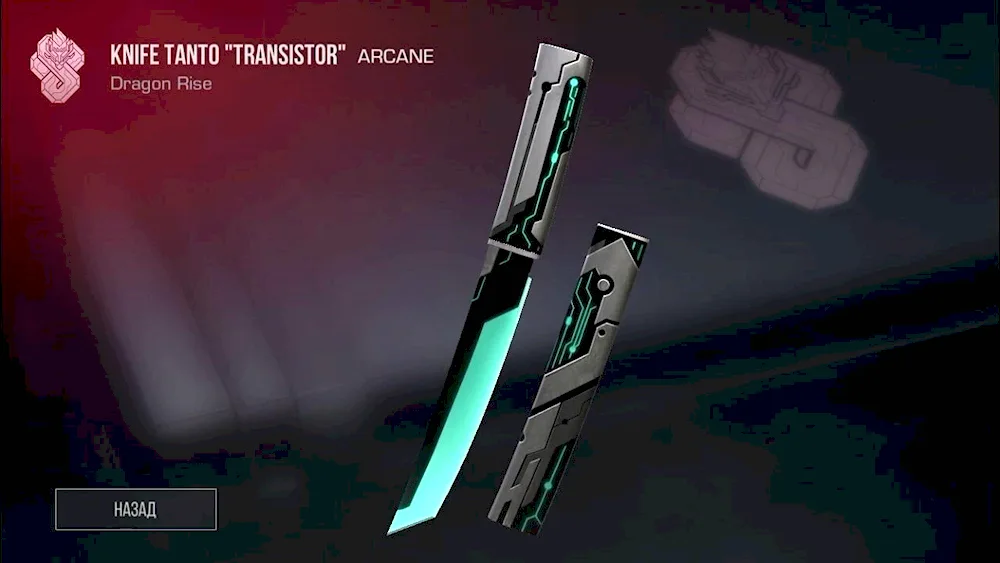 Tanto knife STANDOFF 2 malachite