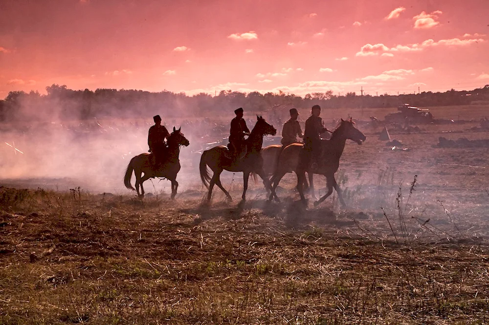 Taras. Bulba film in the steppe