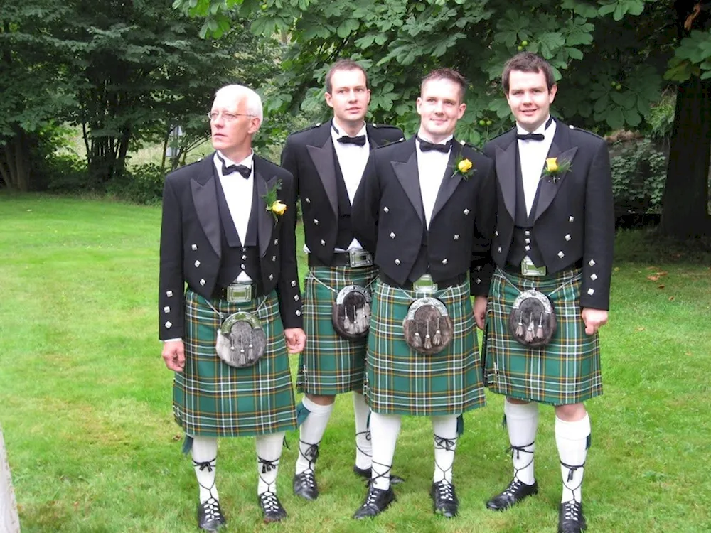 Tartan Scotland national costume