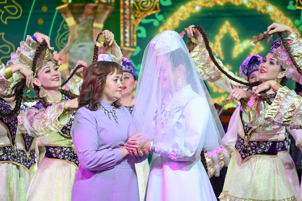 Tatar woman. wedding