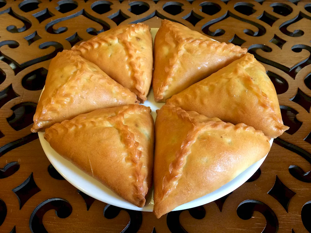 Tatar national dish echpochmak