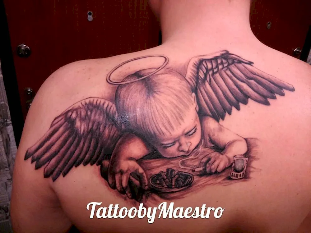 Tattoo angel