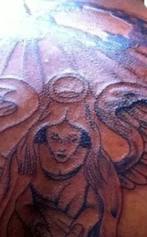 Angel tattoo