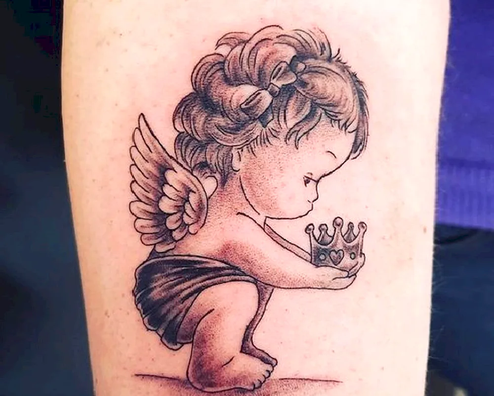 Angel tattoo