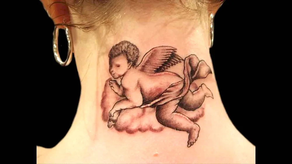 Tattoo two angels