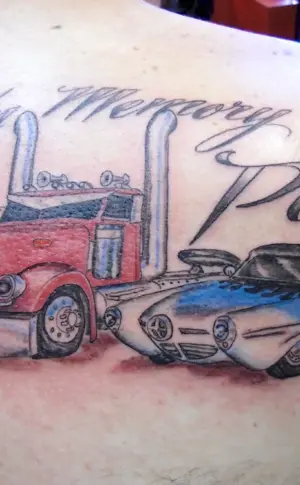 car tattoo