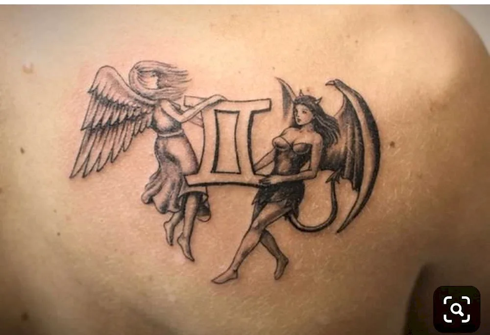 Gemini tattoo