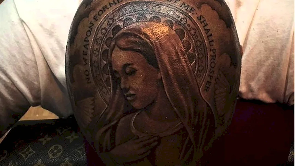 Tattoo of the Mother of God