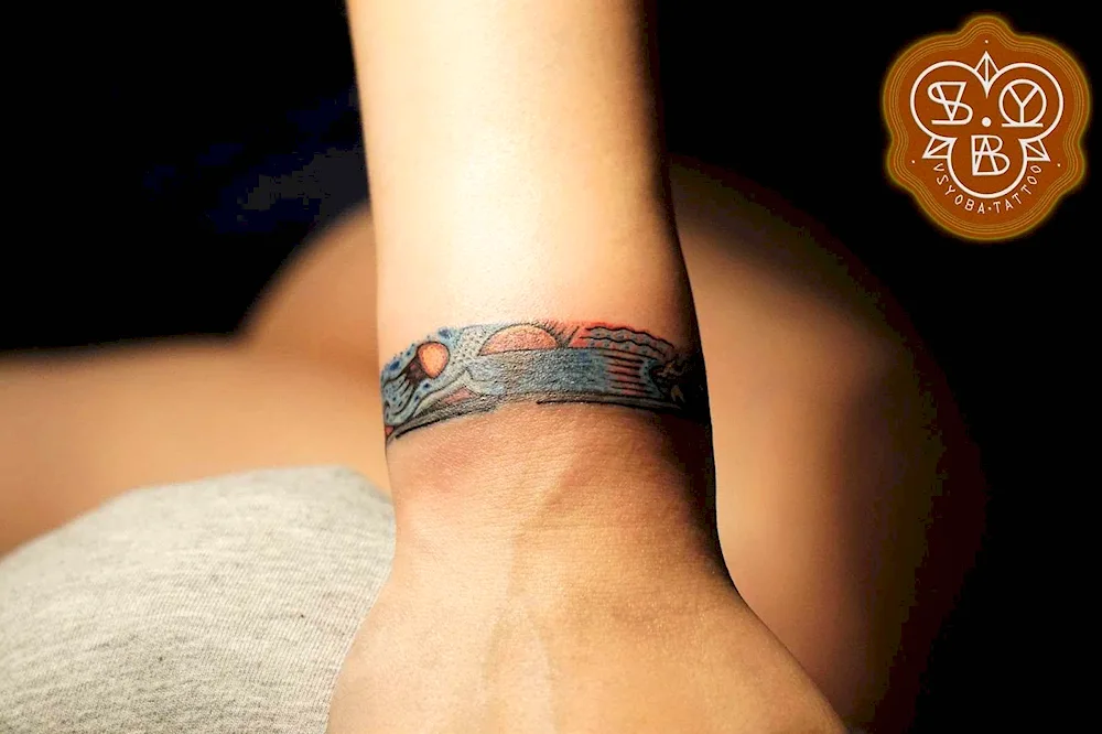 Ankle tattoo