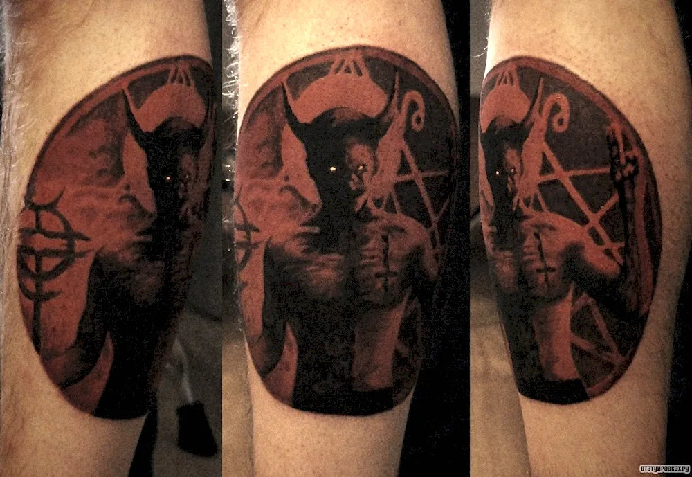 Boer demon tattoo