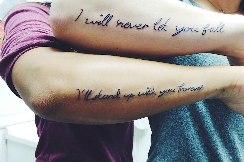 Couple tattoos for lovers