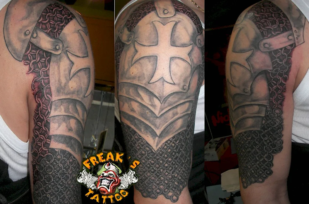 Warhammer armour tattoo