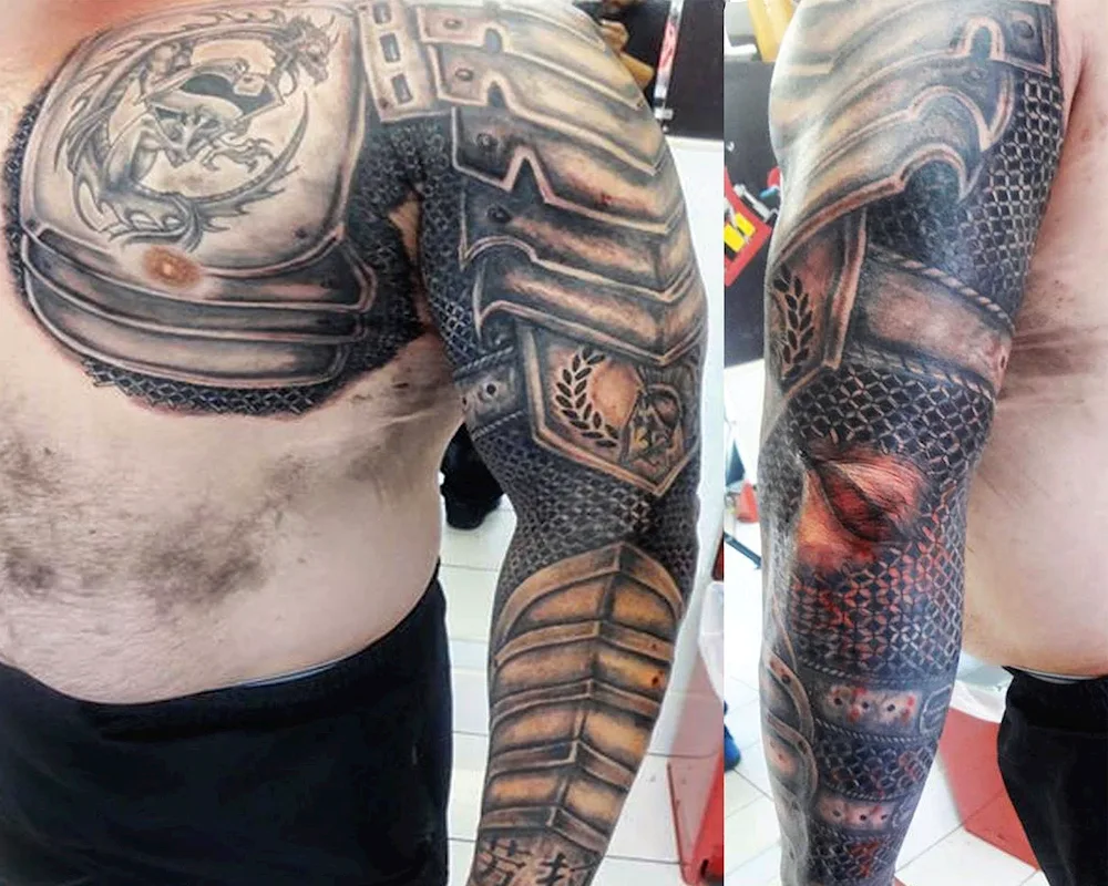 Tatu lats armour