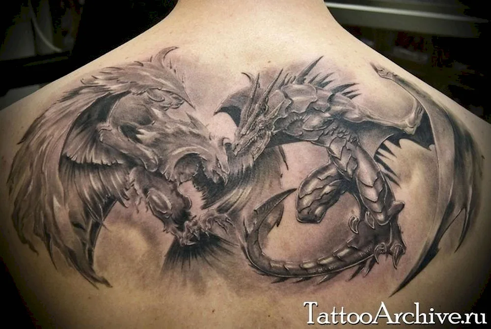 dragon tattoo