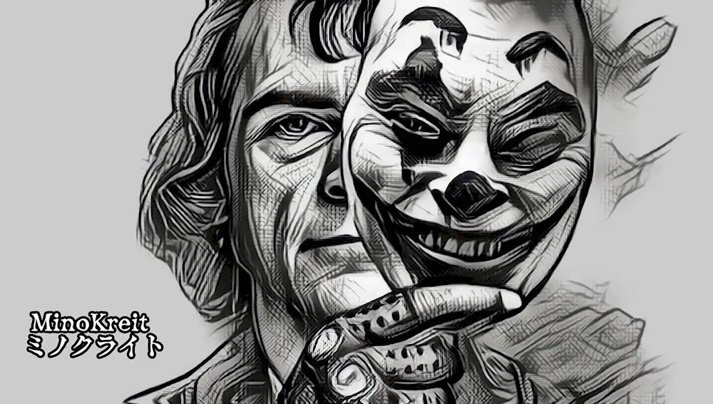 Joker drawing