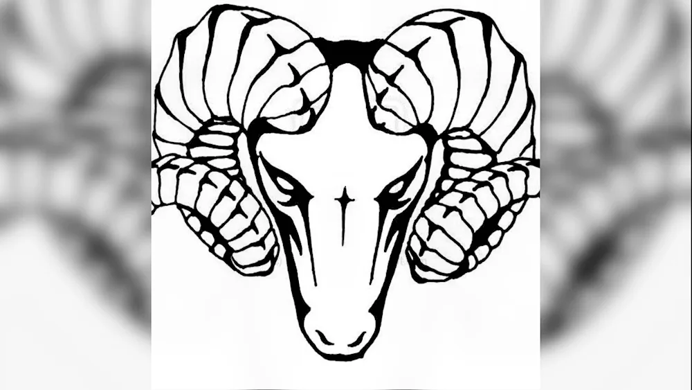 Tattoo Aries for men sketch