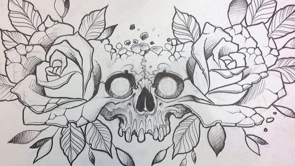 Tattoo sketch