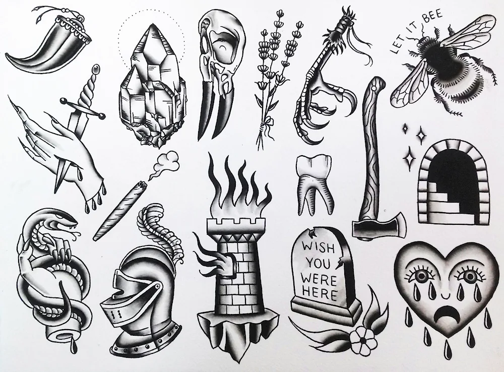 Tattoo sketches