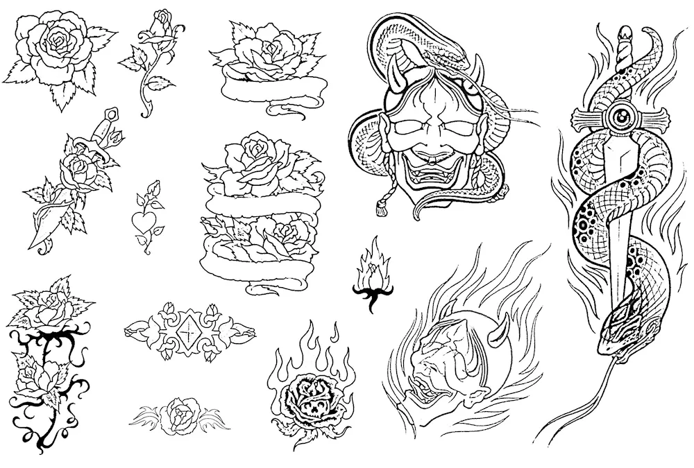 Tattoo sketches