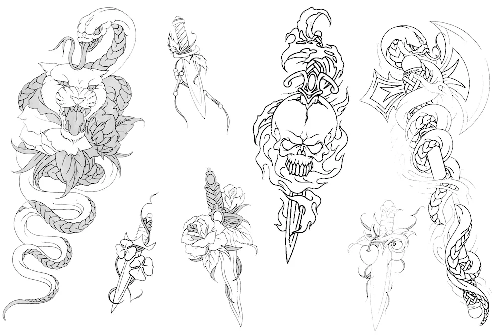 Tattoo sketches